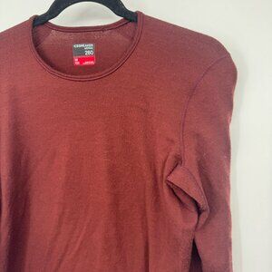 Icebreaker Women's Merino 260 crew neck Long Sleeve Baselayer